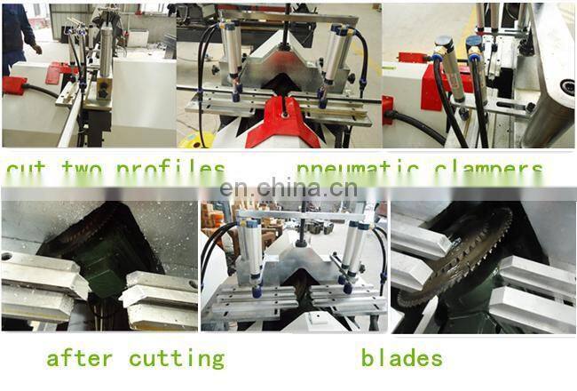 45 degree cutting glazing beads plastic window and door machine