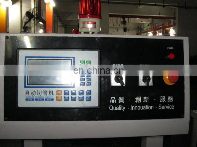 Stainless steel pipe cutting machine
