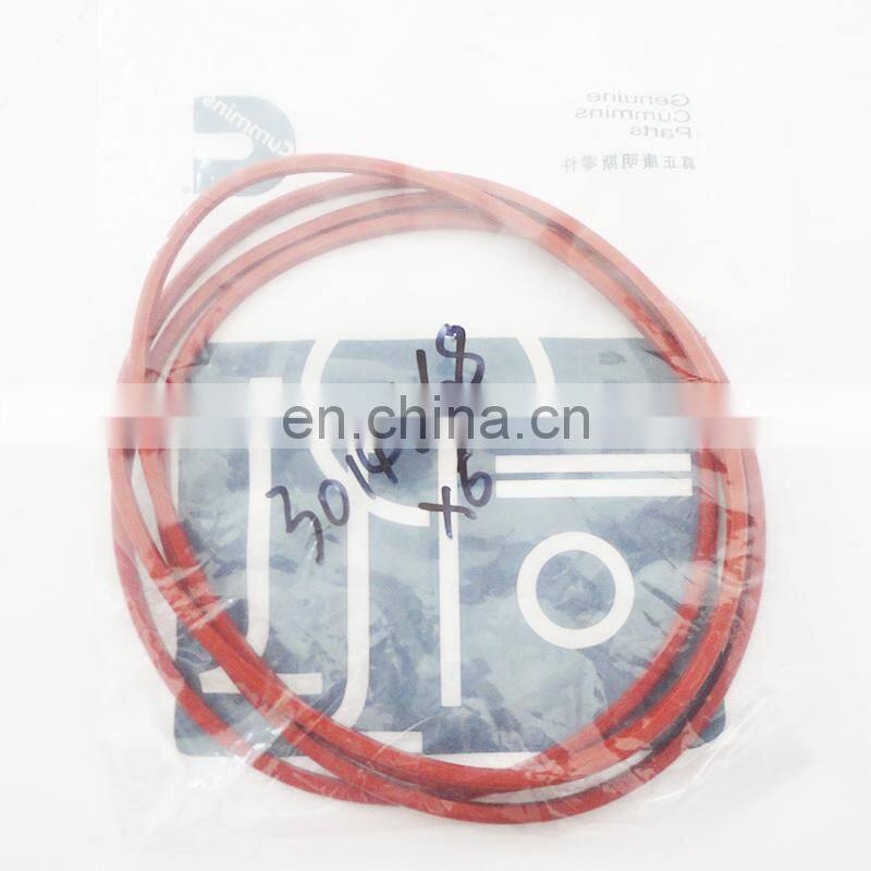 High quality diesel engine parts aluminum alloy K19 3014668 Cylinder Liner O Seal Ring for truck