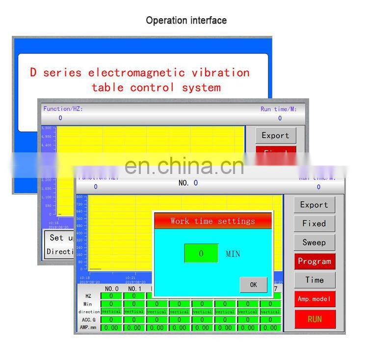 precision packaging vibration test instrument with CE certificate