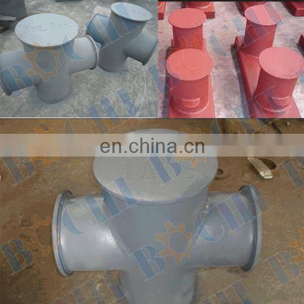 Marine Mooring Bollard Ship Single Double Steel Bollard