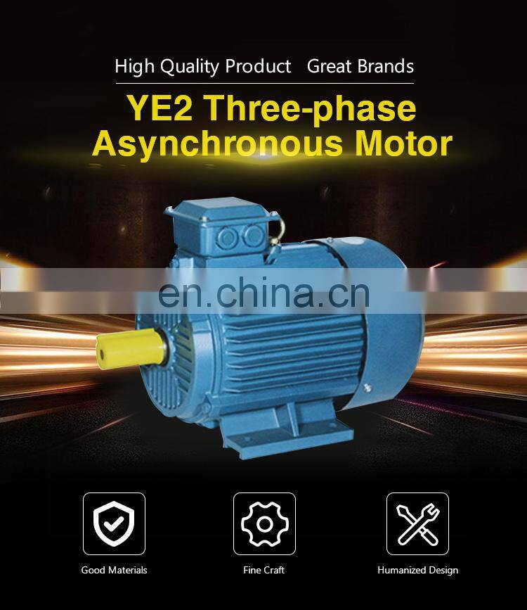 Hot selling 30kw 2955 rpm YE2 200L1-2 three phase electric ac water pump motor made in China