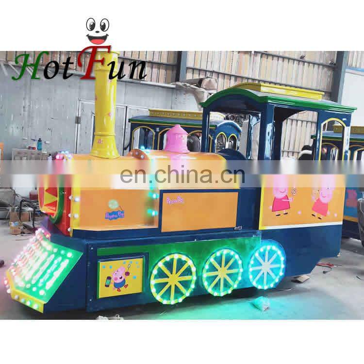 cheap amusement rides Children theme parks trackless train indoor train for sale
