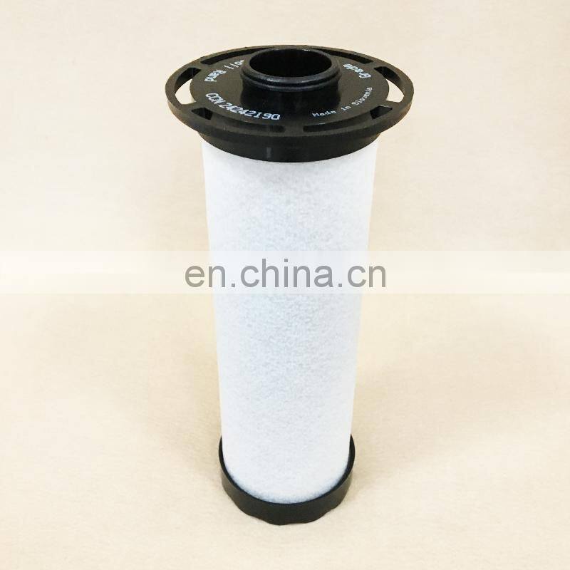 White sponge air compressor precision filter element 24242190 24242224