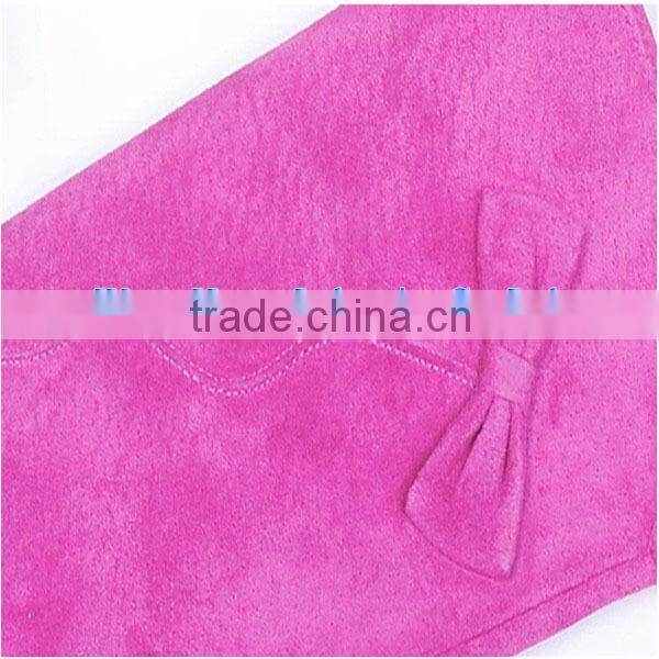 2016 Suede Ladies Thin Sexy Leather Gloves Made in China