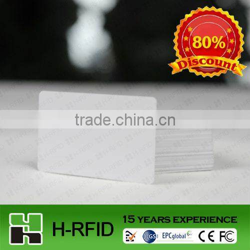 13.56MHZ RFID blank card accept paypal---15-year-experience factory