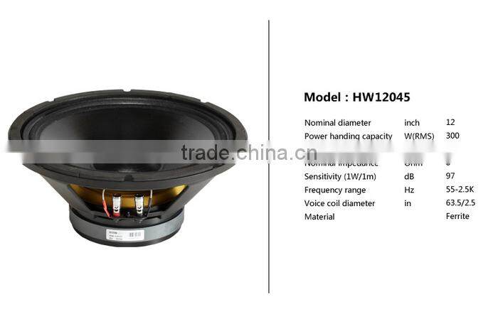 F12+, Martin audio, trade assurance, 12 inch passive 2-way full range loudspeaker, stage monitor speaker