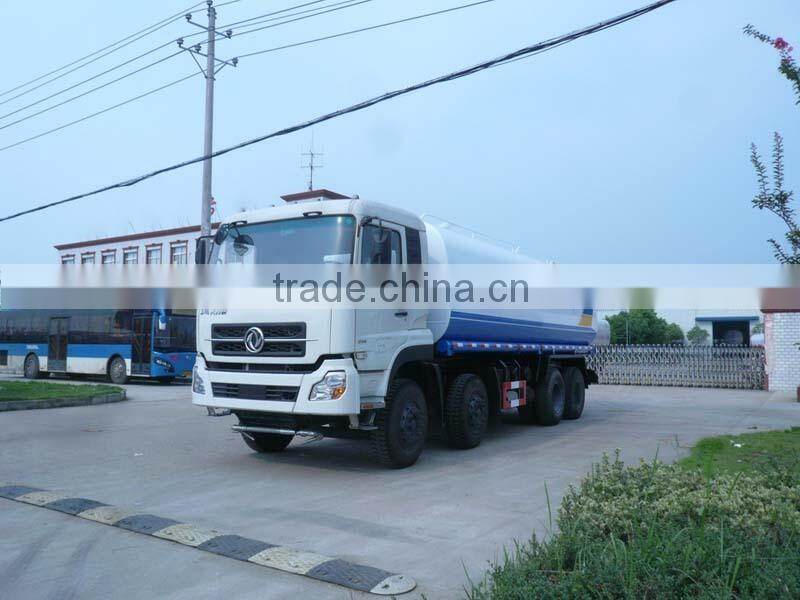 Dongfeng 8x4 25000liters water tank