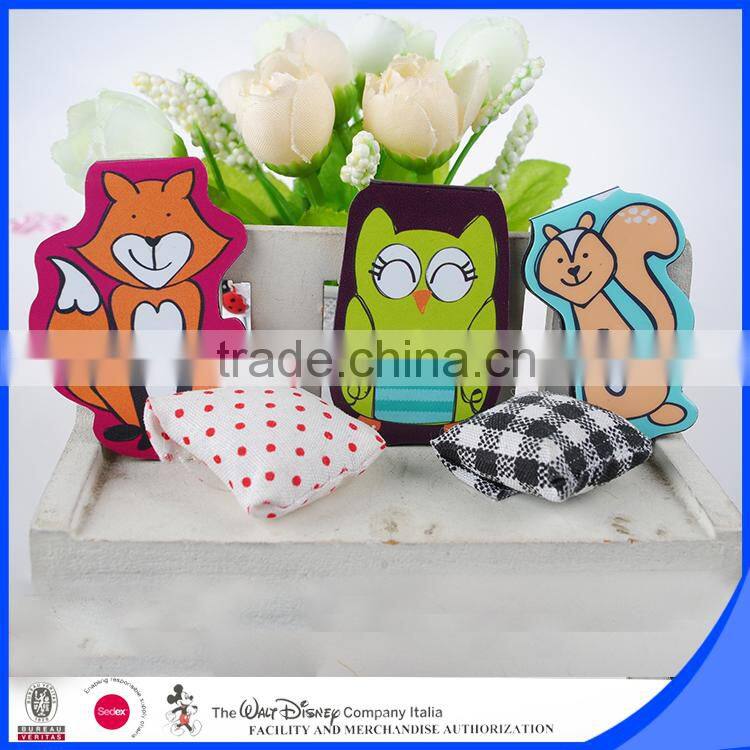 Cute animal design folding magnetic bookmark