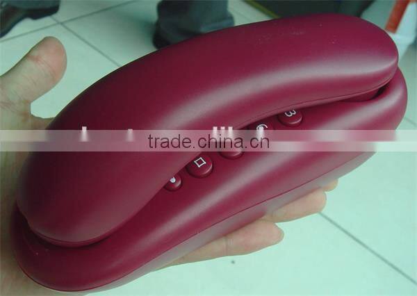 RJ11 telephone wall jack mini mini size bathroom wall cord phone