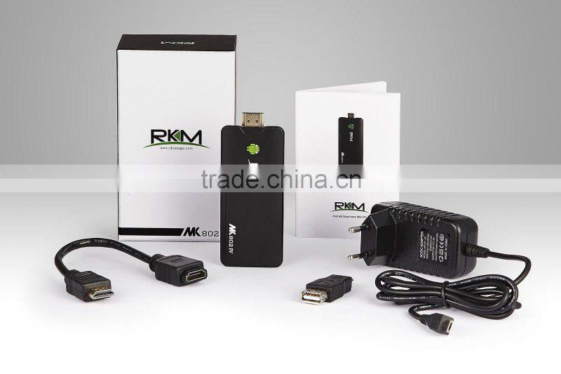 Rikomagic TV Box rkm MK802IV Quad core Android 4.2 Rockchip RK3188 2G DDR3 8G ROM Bluetooth HDMI TF card