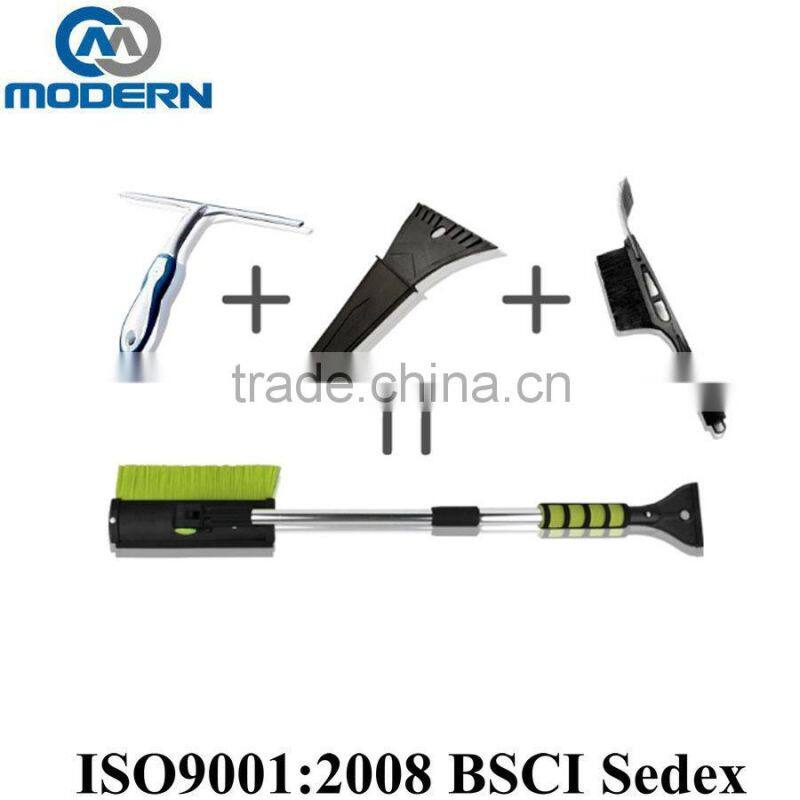best selling snow broom with ice scraper and squeegee