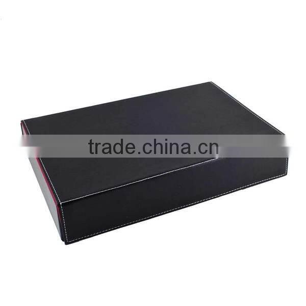 wholesale genuine leather eyeglass case glasses storage box watch display case