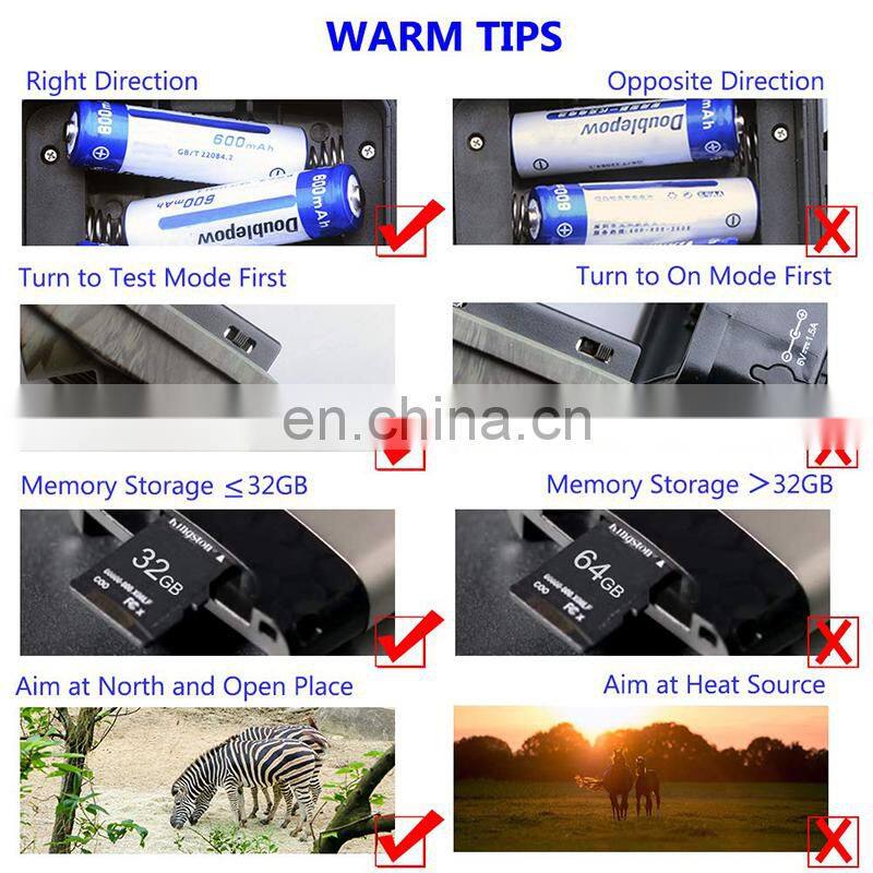 2021 Hunting WIFI Trail Camera 24MP 1080P APP Live Show Low Glow night vision IP65 Outdoor Wildlife Camera Monitoring WiFi-801B