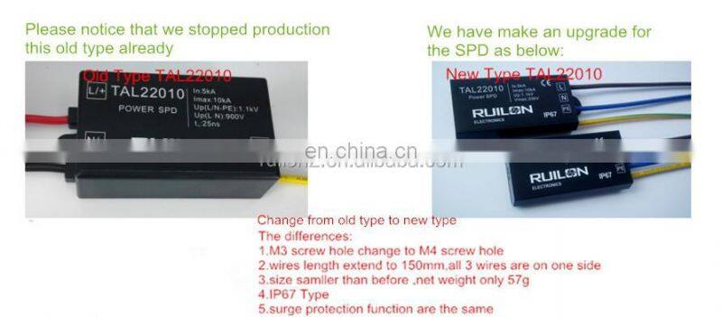 Led Driver High Voltage Waterproof IP67 220V Surge Protection 220v 10kA