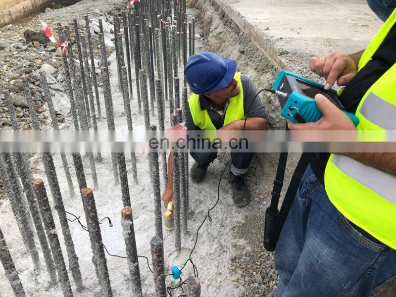 PIT pile integrity test System nondestructive test method