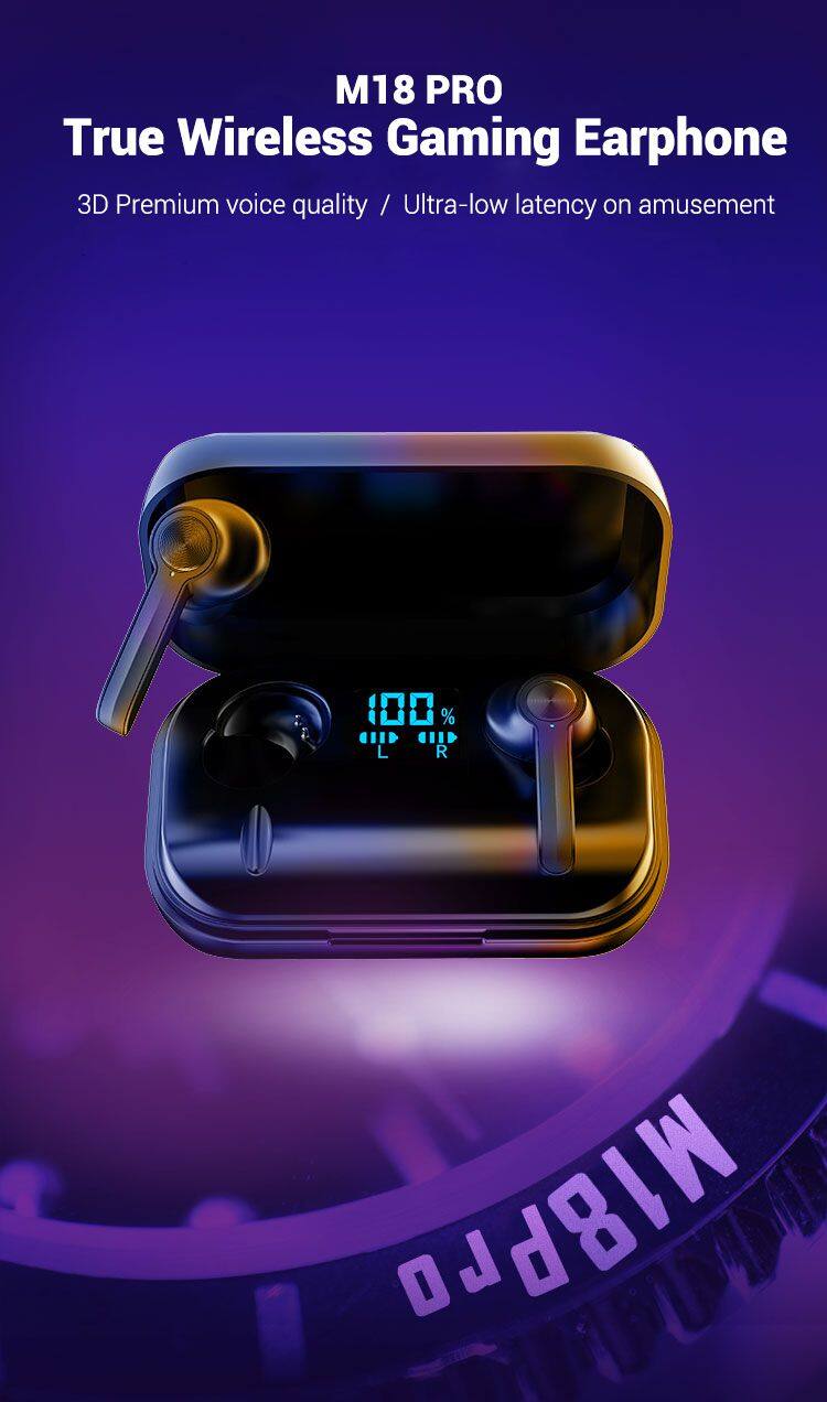 Amazon top seller 2020 headphones/earphone M18 Pro wireless