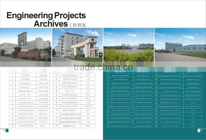 Fiber machine Staple Fiber Post Filature Production Line