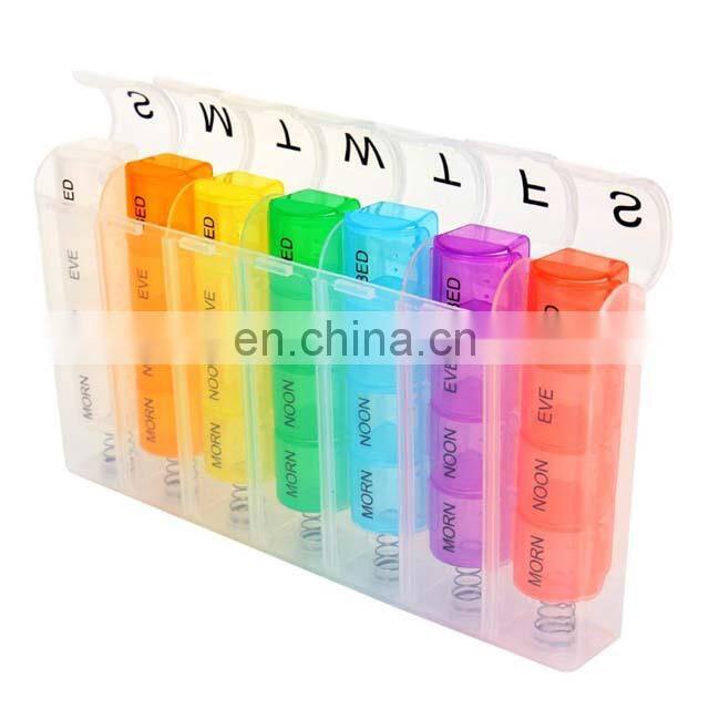 Custom 7days Daily Pill Organizer