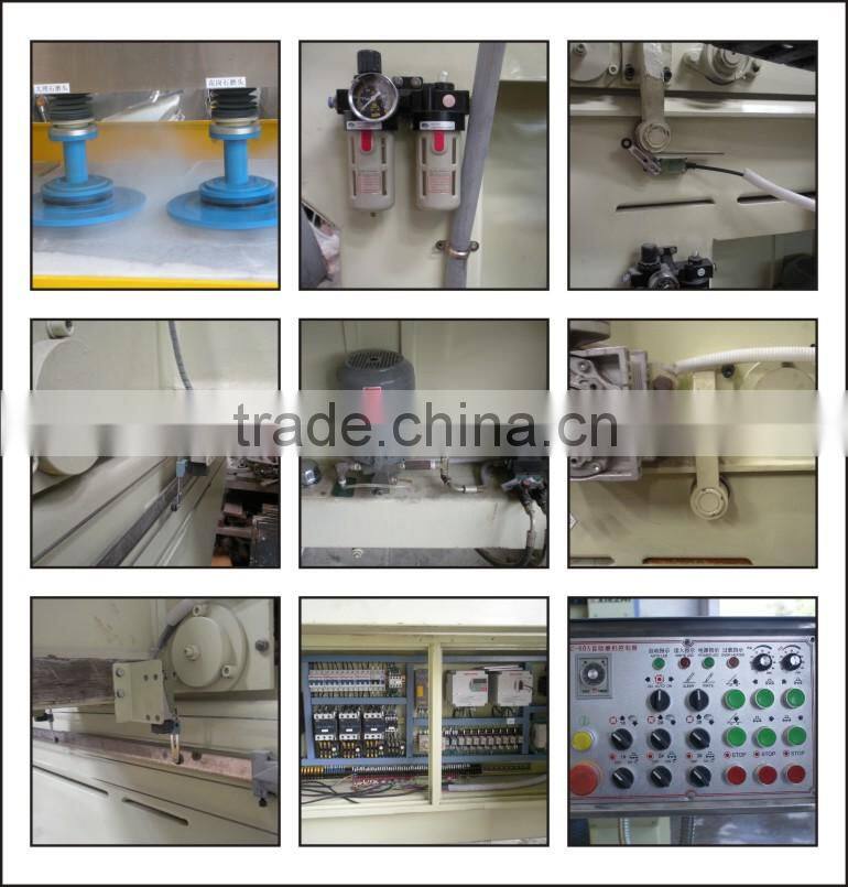 Three heads polishing machine for marble