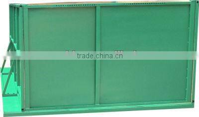 Manual quadrate block foam making mould