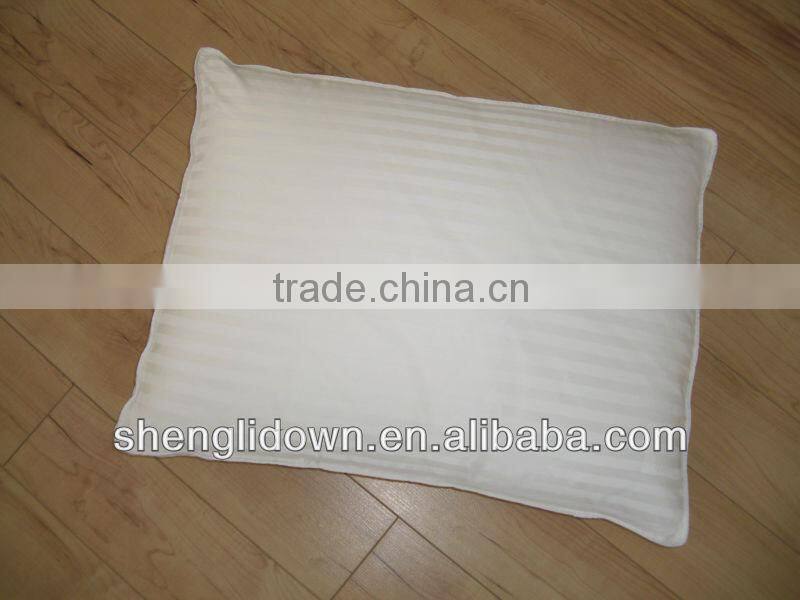 Down pillow with protector, duck down pillow, hotel down pillow