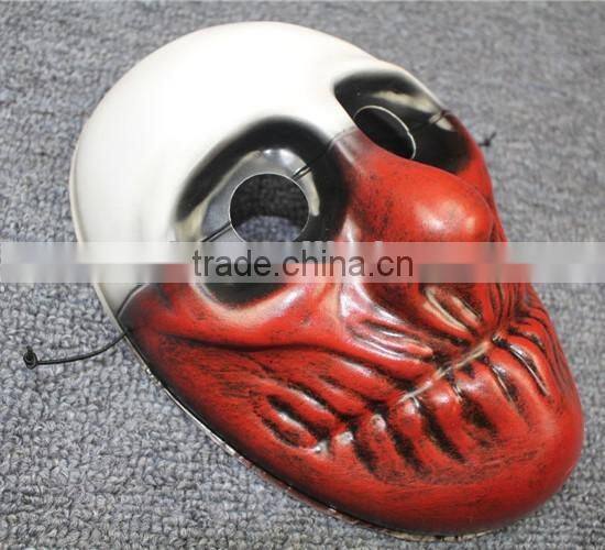 2016 New good PVC Slipknot Joey Jim Root mardi gras cosplay Cosplay Mask for Halloween slipknot mask wholesale price
