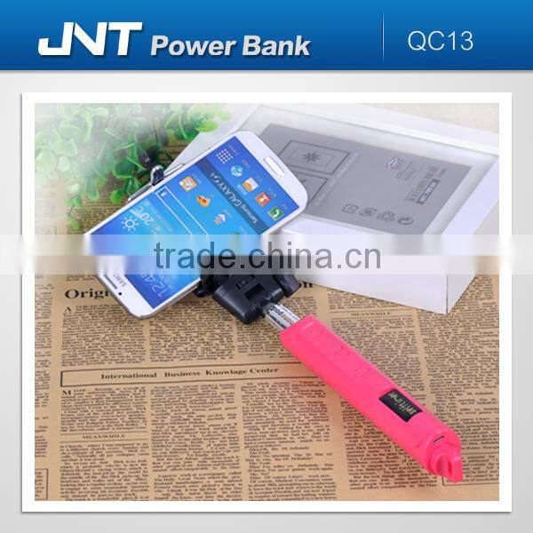 Focus bluetooth selfie stick,wireless bluetooth monopod QC13