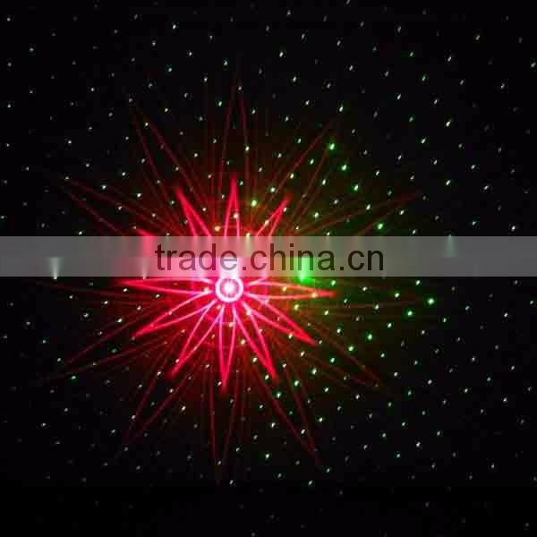 amazing double color effect Christmas grating laser lighting