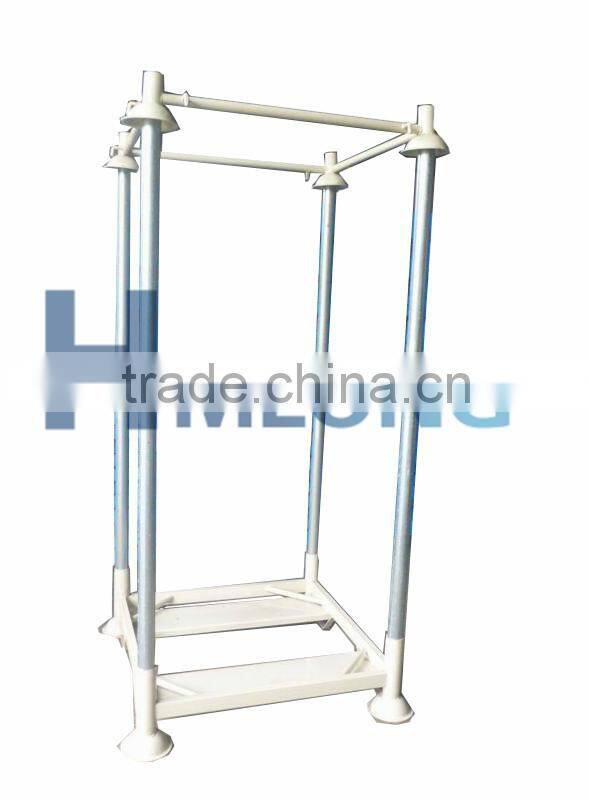 Heavy duty warehouse galvanized metal pallet converter