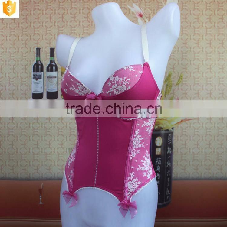sexy lace slimming corset,sexy pink mature lngerie corset