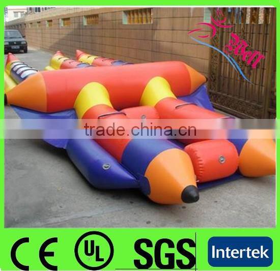 inflatable flying fish towable / fly fish water sports / inflatable flying fish tube towable