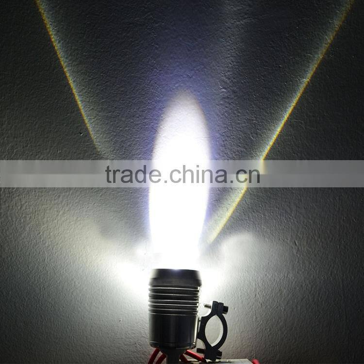 Hight lumen 10w U2 led motorcycle spot head light