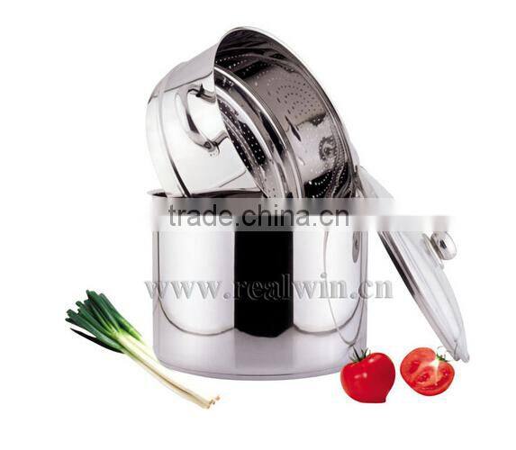 Good quality new round stock pot