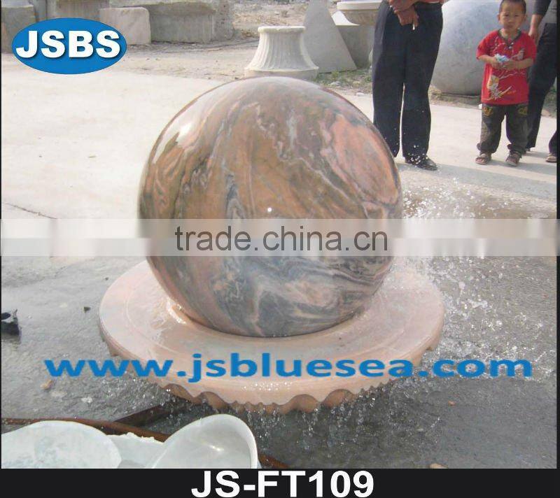 Marble ball fountain
