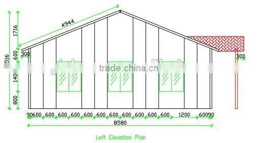 Affordable easy simple house plans EPS prefabricated house ready made house China manufactured