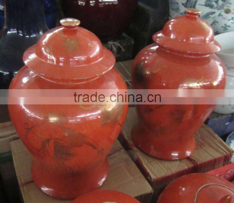 Chinese antique ceramic pot