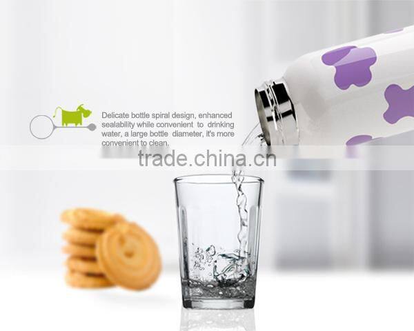 new design promotional stainless steel baby flask bottle
