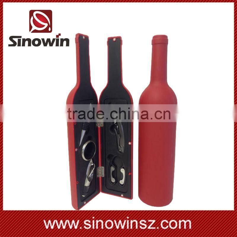 Hot-Selling Barware Bottle Shape Wine Gift Set