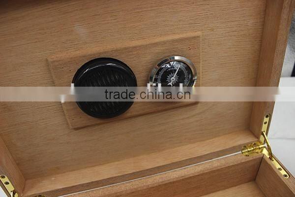 Wholesale custom wooden cigar humidor box