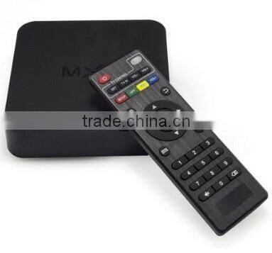 MXQ Amlogic S805 XBMC Media Player Quad Core Android 4.4 Smart TV BOX H.265 1080p 1G 8G Media Android Box