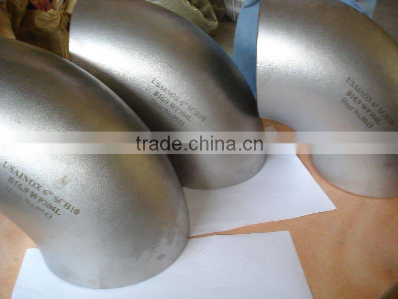 Seamless steel elbow