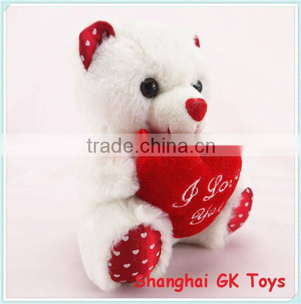 Valentine Red teddy bear 3 plush toys