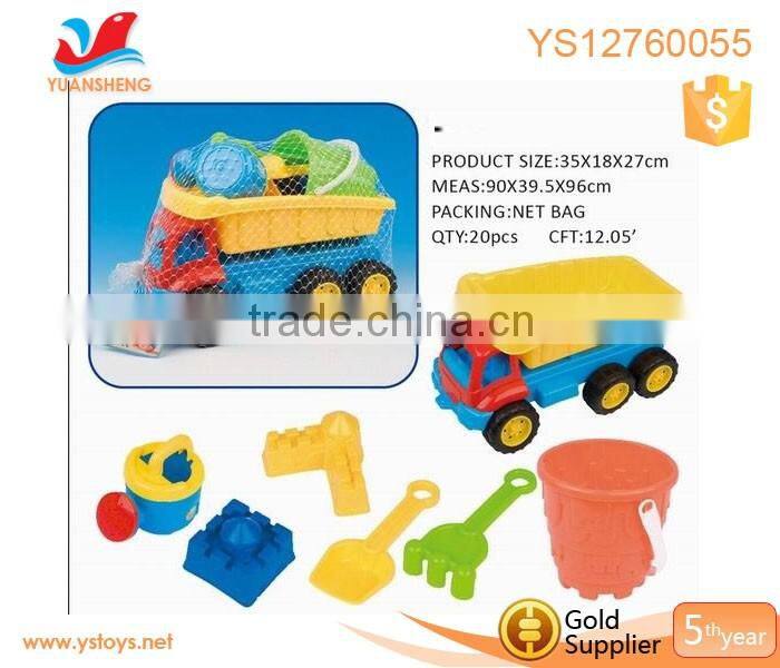 Summer newest outdoor toy plastic bucket beach toys for sale