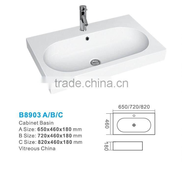 Hot sell ceramic sanitary ware basin,bathroom sink