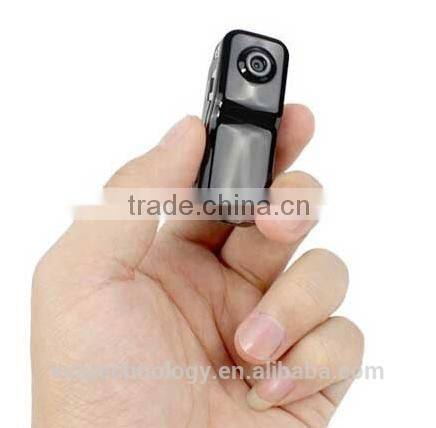 Hot Selling Mini DVR Camera & Mini DV, Black Sports Video Camera MD80