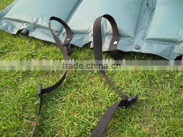 Inflatable outdoor camping mat