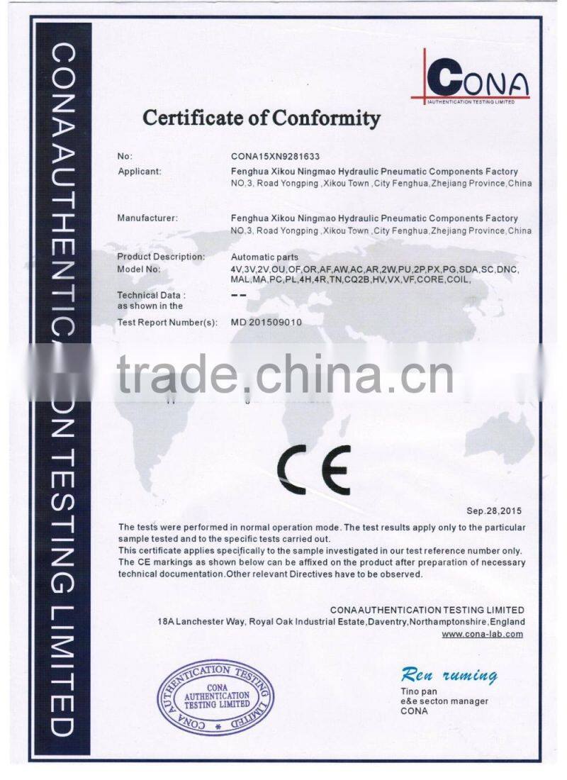 QTY series air valve regulador neumatico