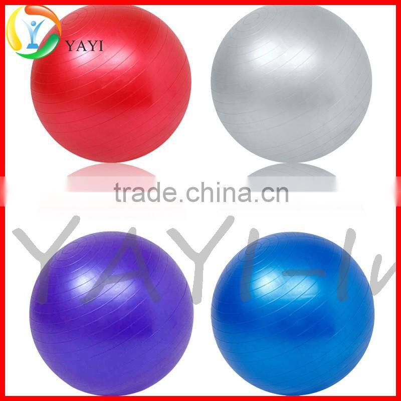 Wholesale Anti Burst PVC Inflatable Yoga Exercise Ball