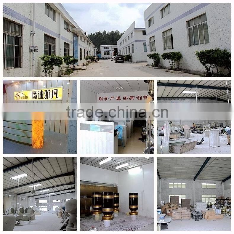 Beautiful resin shell flower fairy home decor